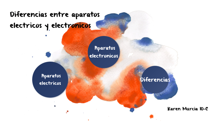 Diferencia Y Semejanzas Entre Artefactos Eléctricos Y Electrónicos By ...