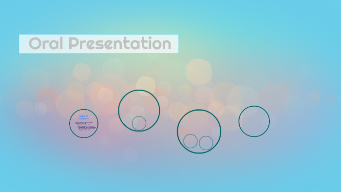 Oral Presentation by Fernando Gómez on Prezi
