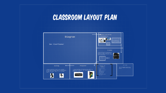 Classroom Layout plan by Brandon Jones