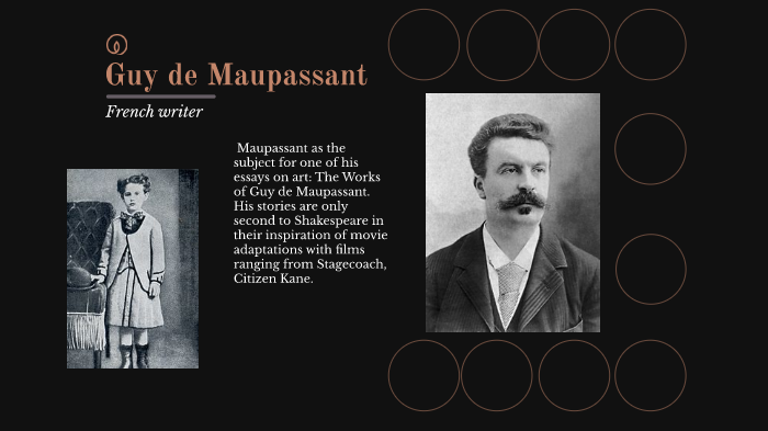 Get Guy De Maupassant Biography PNG