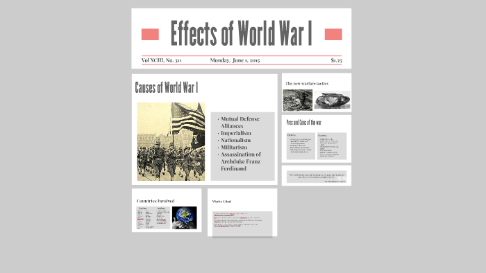 Effects of World War I by Bryan Fernandez on Prezi