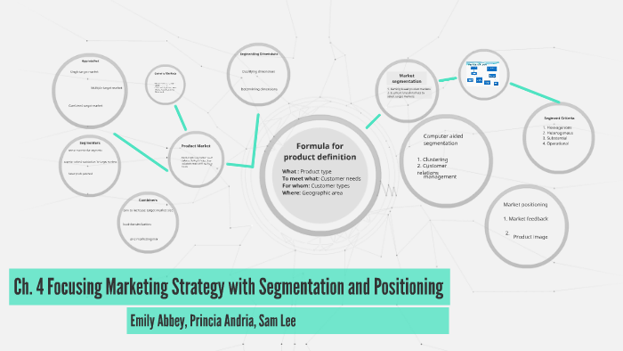 Focusing Marketing Strategy with Segmentation and Positionin by on Prezi