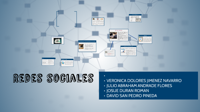 redes sociales by JULIO ANDRADE FLORES on Prezi