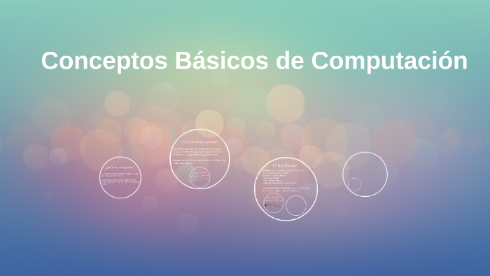 Conceptos Básicos de Computación by valentina vera campo on Prezi