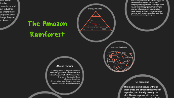 The Amazon Rainforest by Evan Brzoska on Prezi