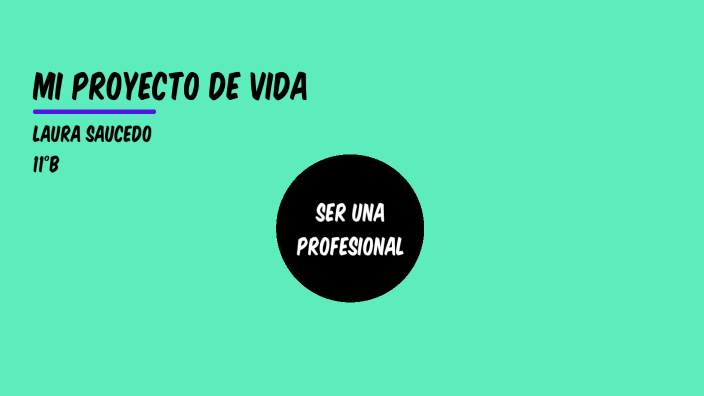 Mi Proyecto De Vida by Laura Saucedo on Prezi