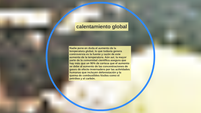 el calentamiento global by luis antonio pacheco cristancho on Prezi