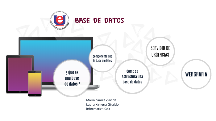 BASE DE DATOS by camila caviria on Prezi
