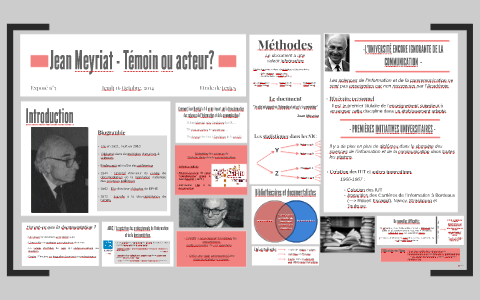 Jean Meyriat - Témoin ou acteur? by Ludovic Maury on Prezi Next