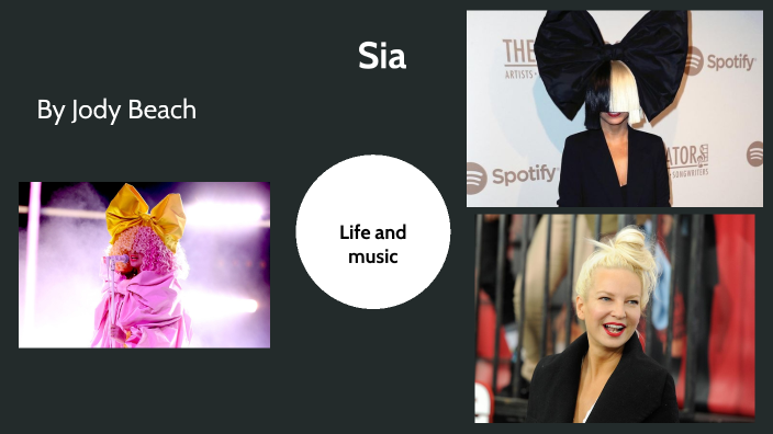 Sia by jody beach on Prezi