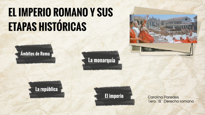 EL IMPERIO ROMANO by Carolina Paredes on Prezi