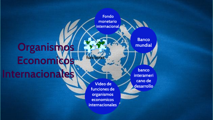 funciones de los organismos económicos internacionales más importantes