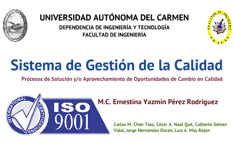 Sistema de Gestión de Calidad by Luis May on Prezi