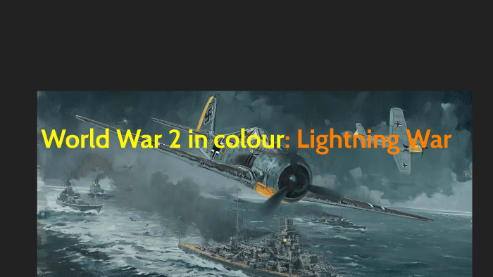 World War II in Colour – Episode 2 – Lightning War