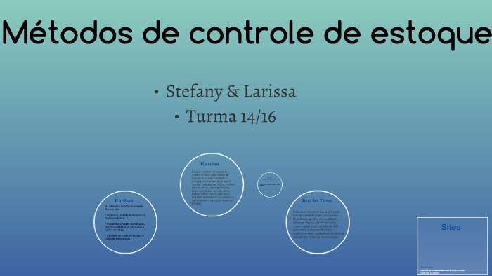 Métodos De Controle De Estoque By Stefany Caroline On Prezi 3946