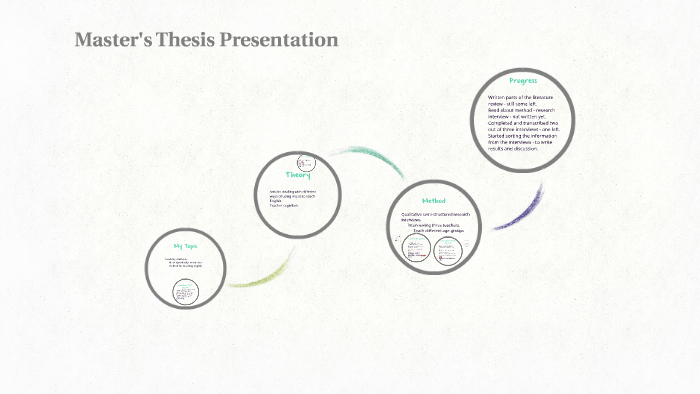 master thesis presentation prezi