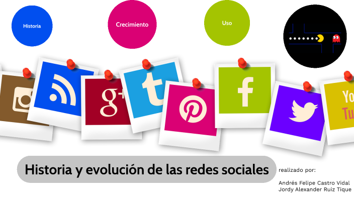 Historia y evolución de las redes sociales by Andres Castro on Prezi