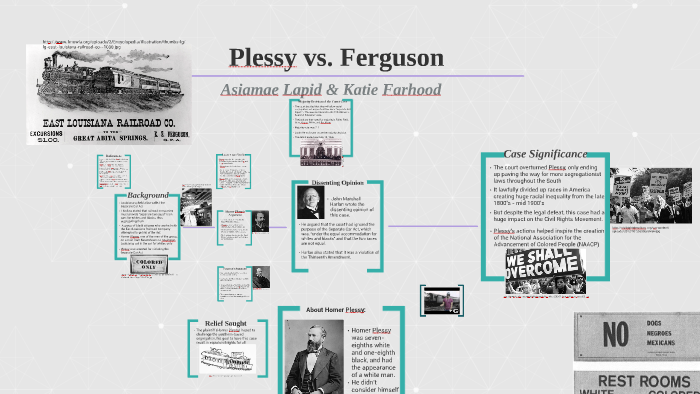 plessy v ferguson train