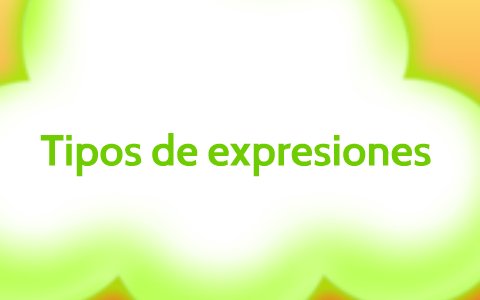 Tipos De Expresiones By Angel Dominguez On Prezi Next