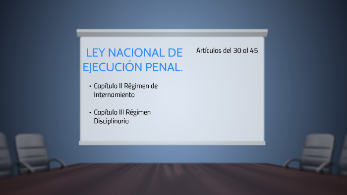 Ley Nacional De EjecuciÓn Penal By