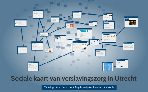 sociale kaart utrecht Sociale kaart van verslavingszin Utrecht by Aldijana Osmanovic