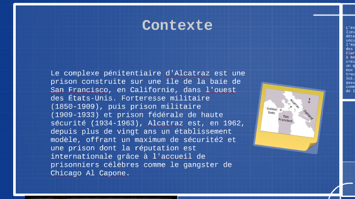 Les évadés d'Alcatraz by Justin gaudreau on Prezi