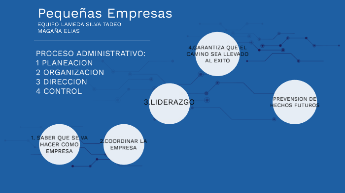 Proceso De Direccion De Negocios By Tadeo Lameda On Prezi