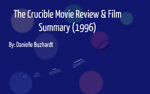 The Crucible movie review & film summary (1996)