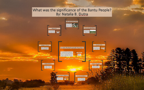 what was the significance of the bantu