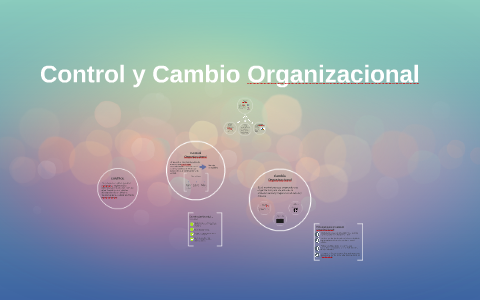 Control y Cambio Organizacional by marivi castillo on Prezi