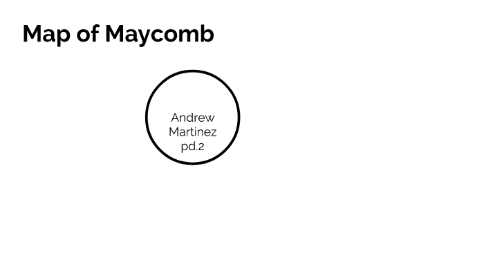 Map Of Maycomb By Andrew Martinez 2242