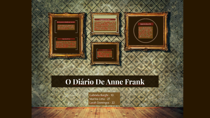 O Diário De Anne Frank by christina phelange on Prezi