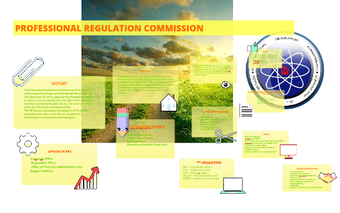 PROFESSIONAL REGULATION COMMISSION By Rafael Adrian Sanchez On Prezi