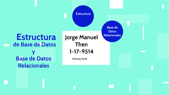 Estructura de una Base de Datos by Jorge Manuel Then Estevez on Prezi