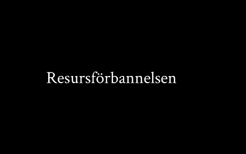 Resuresförbannelsen by Martin Ewertson on Prezi