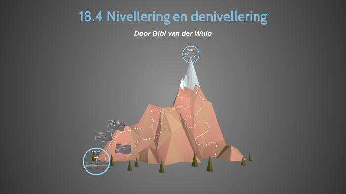 18.4 Nivellering en denivellering by bibi van der wulp on Prezi