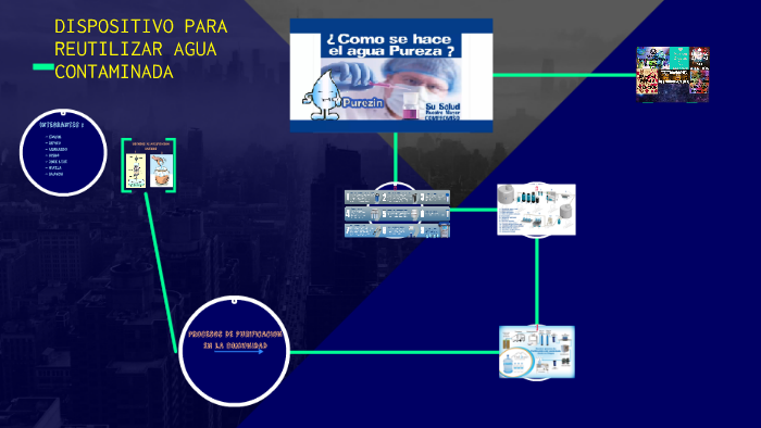 DISPOSITIVO PARA REUTILIZAR AGUA CONTAMINADA by blanca jazmin diaz