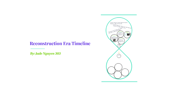 Reconstruction Era Timeline By Jade Nguyen On Prezi