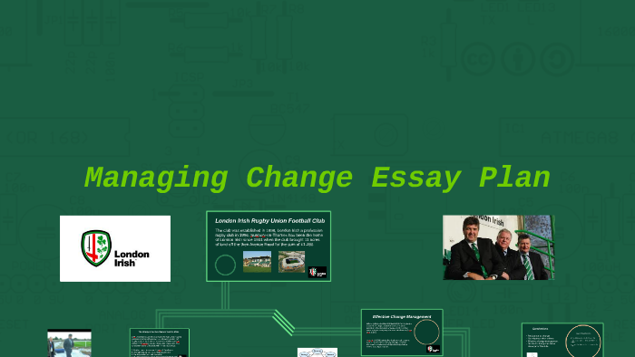 managing change essay