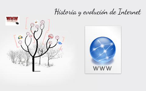 Historia y evolución de Internet by on Prezi