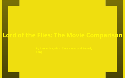 lord of the flies book and movie comparison essay