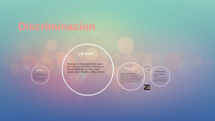 Discriminacion by Carmen Maria Gonzalez Garcia on Prezi