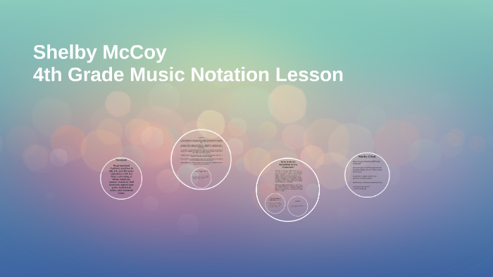 4th Grade Music Lesson by Shelby McCoy