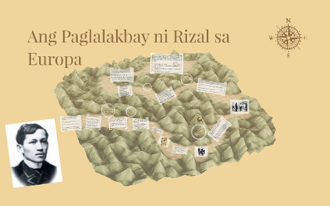 Ang Paglalakbay Ni Rizal Sa Europa By Meryll Mercado On Prezi