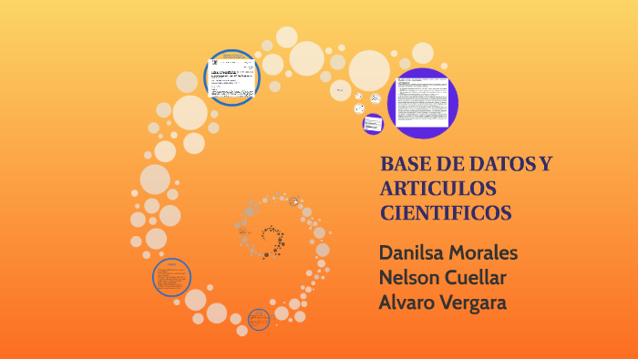 BASES DE DATOS Y ARTICULOS CIENTIFICOS by Danilsa Morales on Prezi