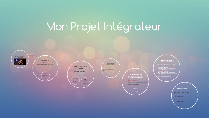 Mon Projet Intégrateur by Béatrice Moukannas on Prezi