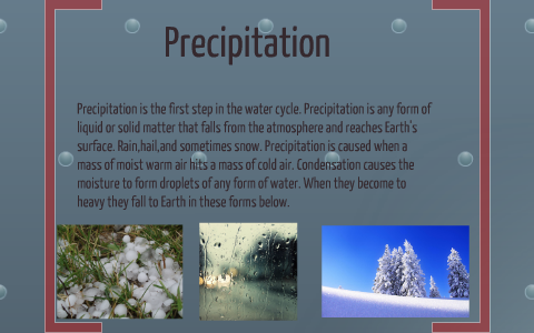 the water cycle by gage harris on Prezi