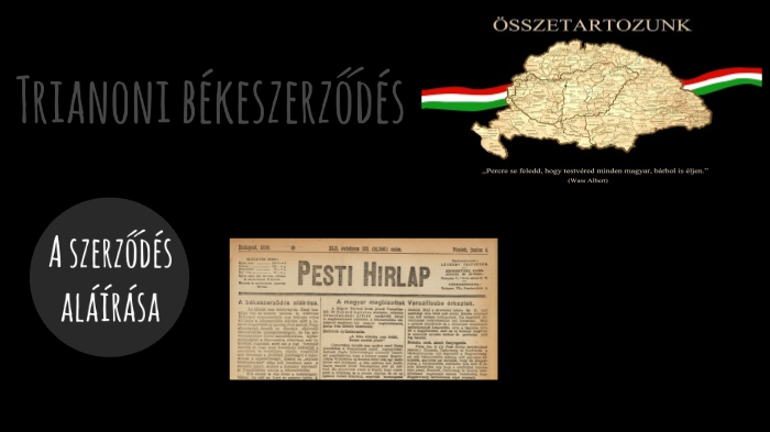 Trianoni békeszerződés by Levente Szabó on Prezi