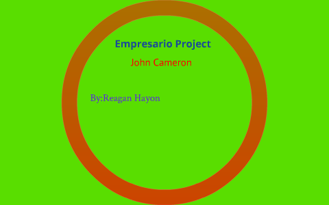 Empresario Biography Project by Reagan Haydon on Prezi