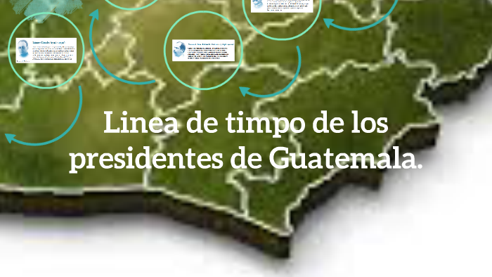 Linea de timpo de los presidentes de Guatemala. by gabriela de leon
